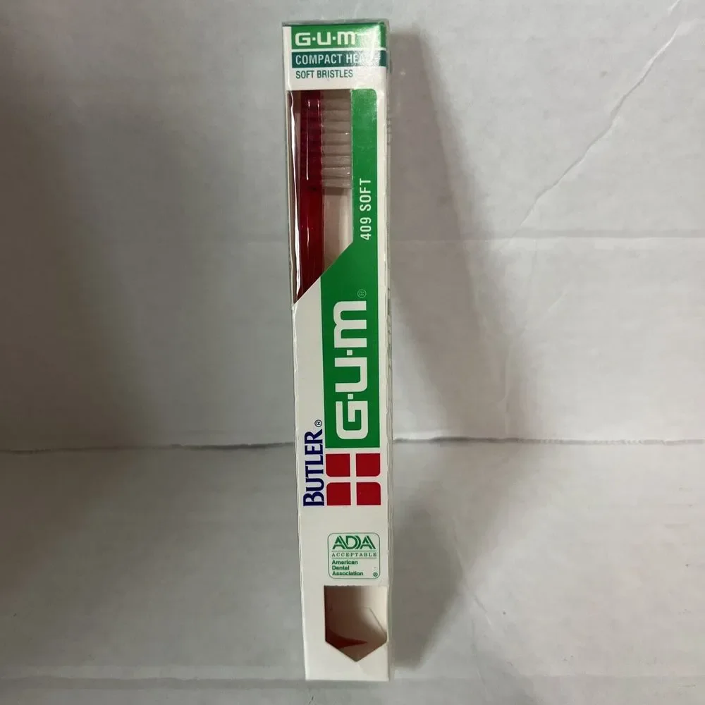 NOS VTG Gum Butler Soft Compact Head Toothbrush 409